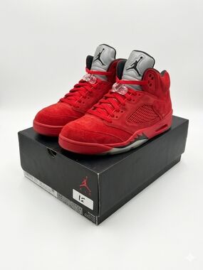 Jordan 5 Retro Men’s Sneakers - University Red